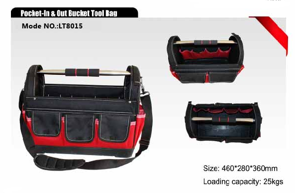 Pocket-In & Out Bucket Tool Bag