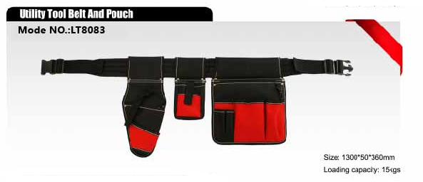 Utility Tool Belt And Pouch